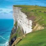 The Seven Sisters Cliffs in England
